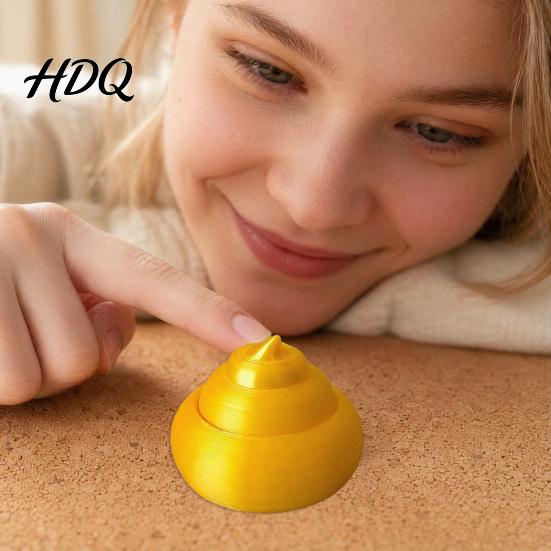 Забавный настольный аксессуар 3D-печатная какашка Игрушка-антистресс Сжимай и хлопай