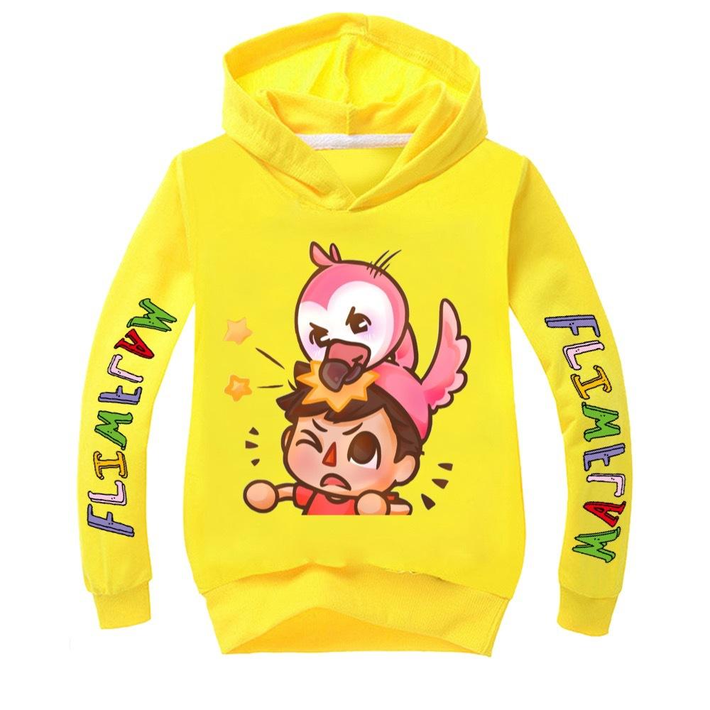 2026 Herfst Anime Flamingo Youtube Gamer Albert Mr Flimflam Hoodie Kinderen Leuke Sweatshirts Baby Jongens Casual Jassen Meisjes Bovenkleding