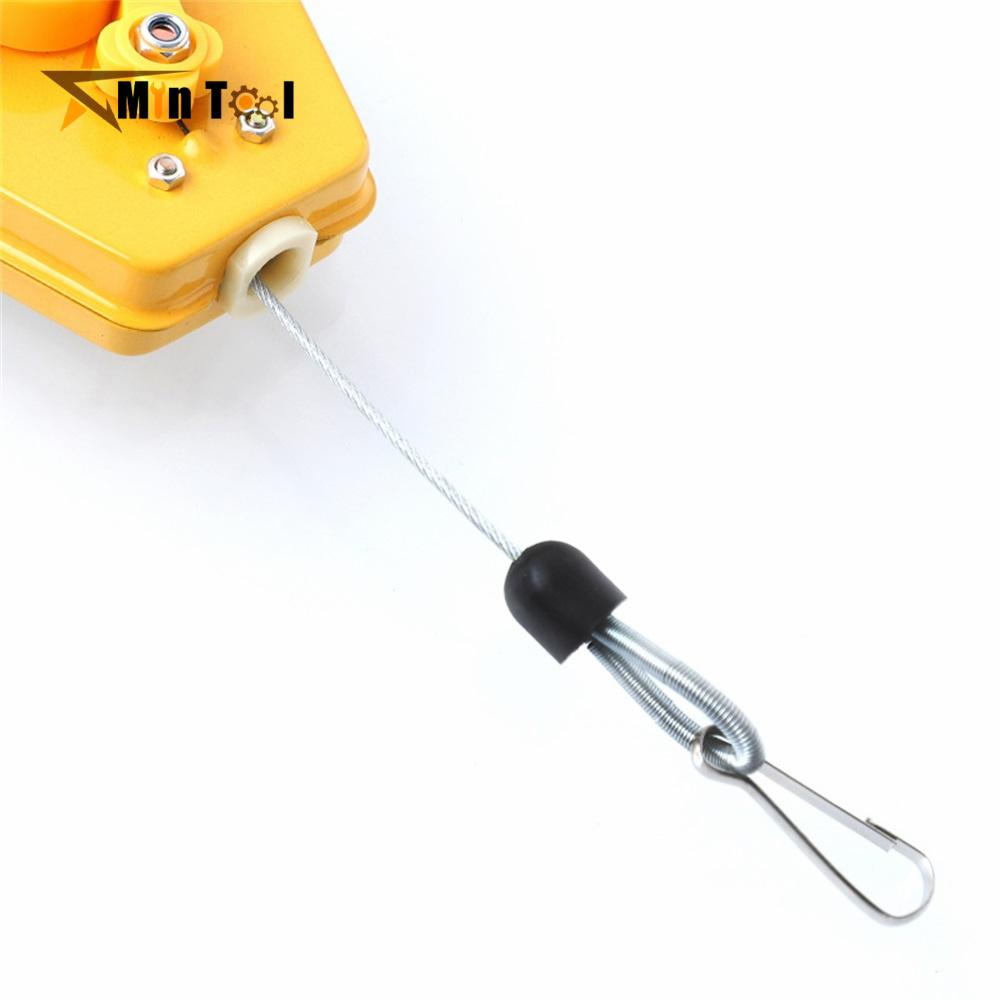 Retractable Spring Balancer Screwdriver Hanging Torque Wrench Hanger Wire Rope Holder Ergonomic Balance Box Measure Hand Tool