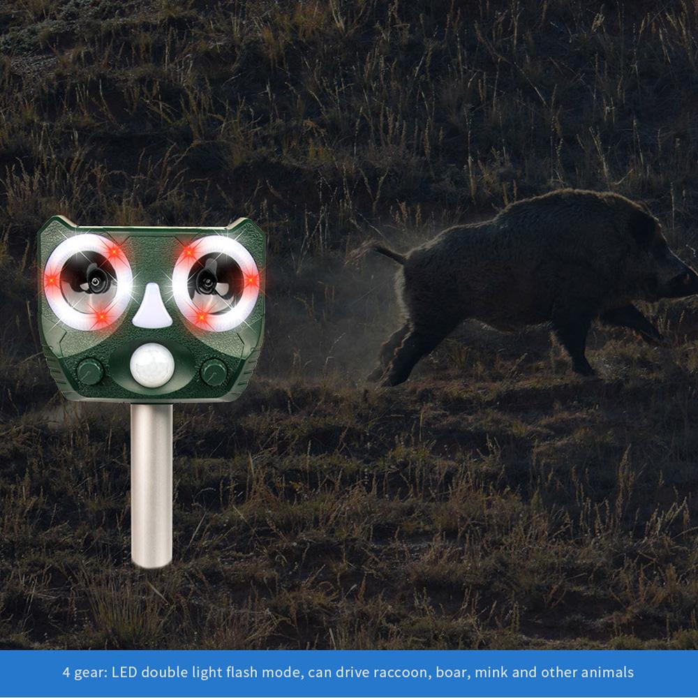 Отпугиватель животных Soar, ультразвуковое отпугивающее устройство для птиц, лисиц и кошек для сада, фермы, двора