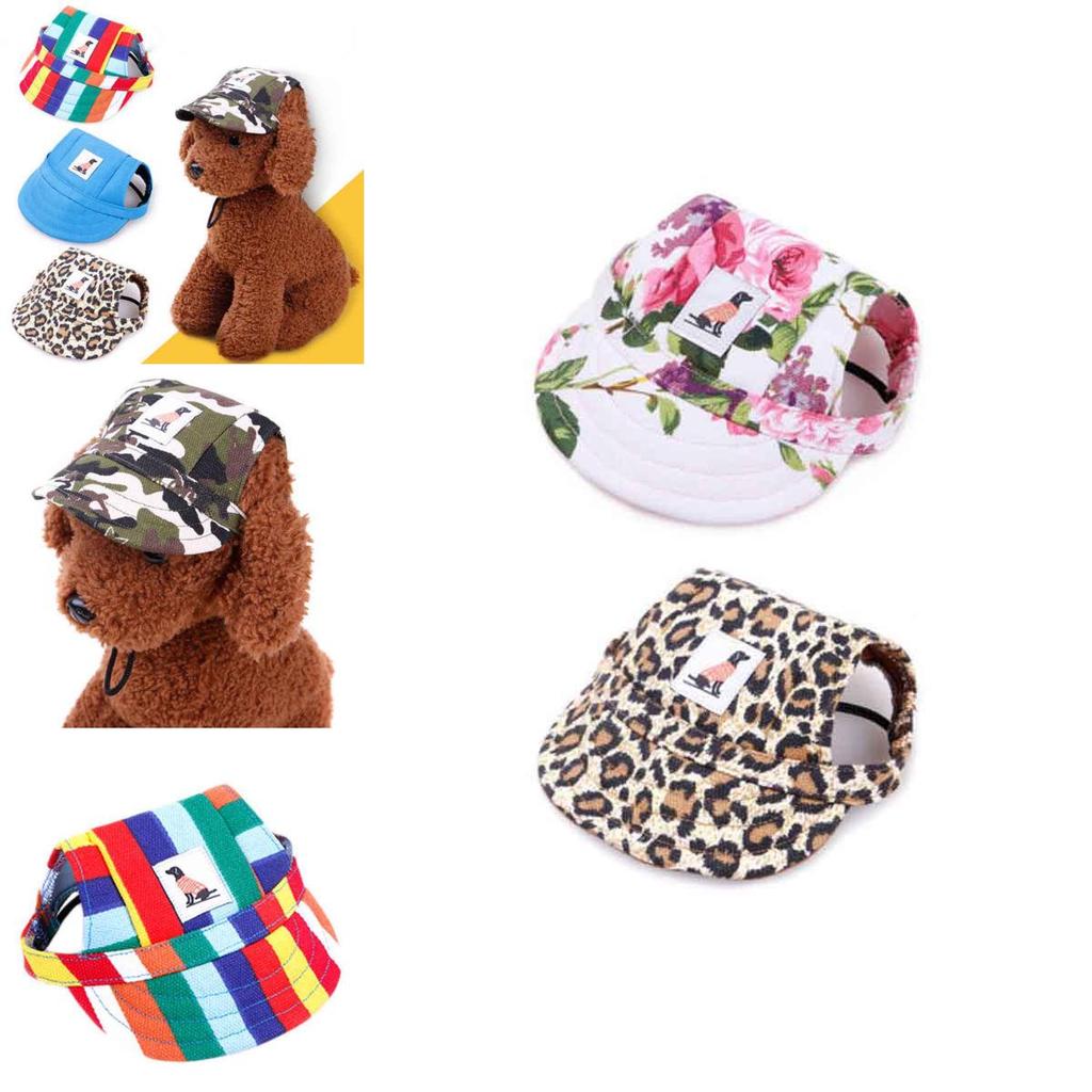 Ideal Gift Pet Dog Hat Baseball Hat For Fashionable Canines In Multiple Patterns