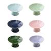 Ceramic Dessert Stand Footed Decorative Pedestal Tray Fruit Bowl Porcelain Cake Stand for Dessert Table Party Countertop Home