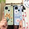 Ring Dirt-resistant Phone Case For ZTE Blade V2020 Vita/Blade20 Smart/10 Smart Back Cover Phone Holder Protective Flower