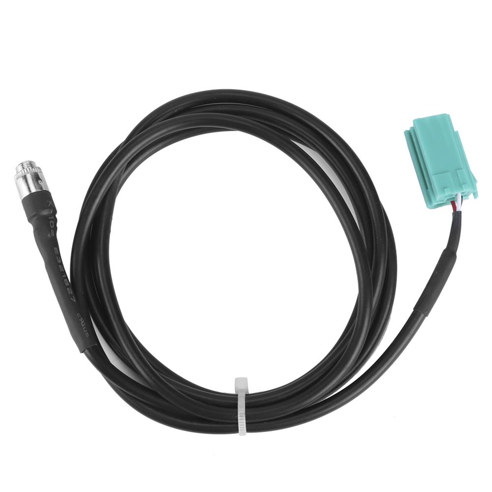 Входной адаптер AUX, аудиокабель с разъемом 3,5 мм, подходит для Renault Clio Megane Kangoo Espace Twingo