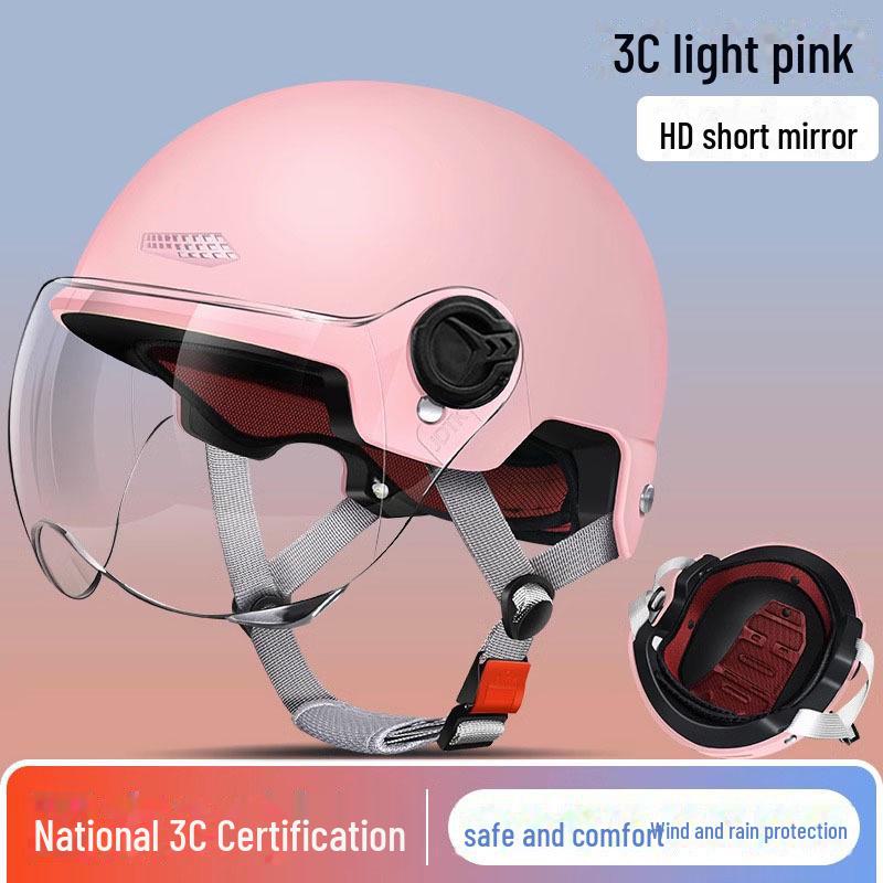 Летний детский защитный полушлем для иностранных электрических велосипедов - шлем для верховой езды унисекс