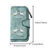 Cute goose design men's large-capacity wallet with business card slot and cash pocket, suitable for formal occasions and office use, a gift for