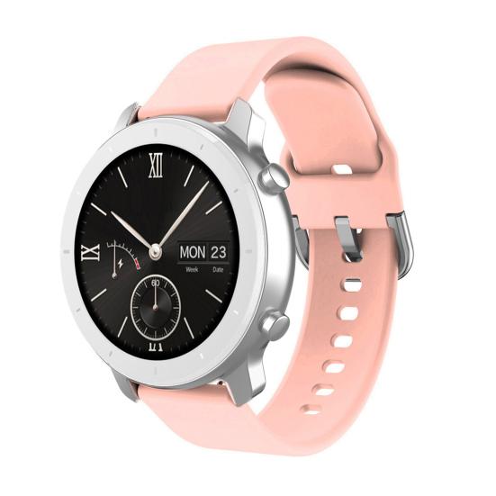 Watch Band Soft Silicone 20mm Smartwatch Replacement Wrist Strap Bracelet Accessories for Amazfit GTS 2E/GTS 2/BIP/BIP Lite