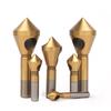 1PC Titanium Coated Countersink Drill Taper Hole Cutter 90 Deburring Chamfering Tool For Metal Wood Plastic 1-4 2-5-10-15-20