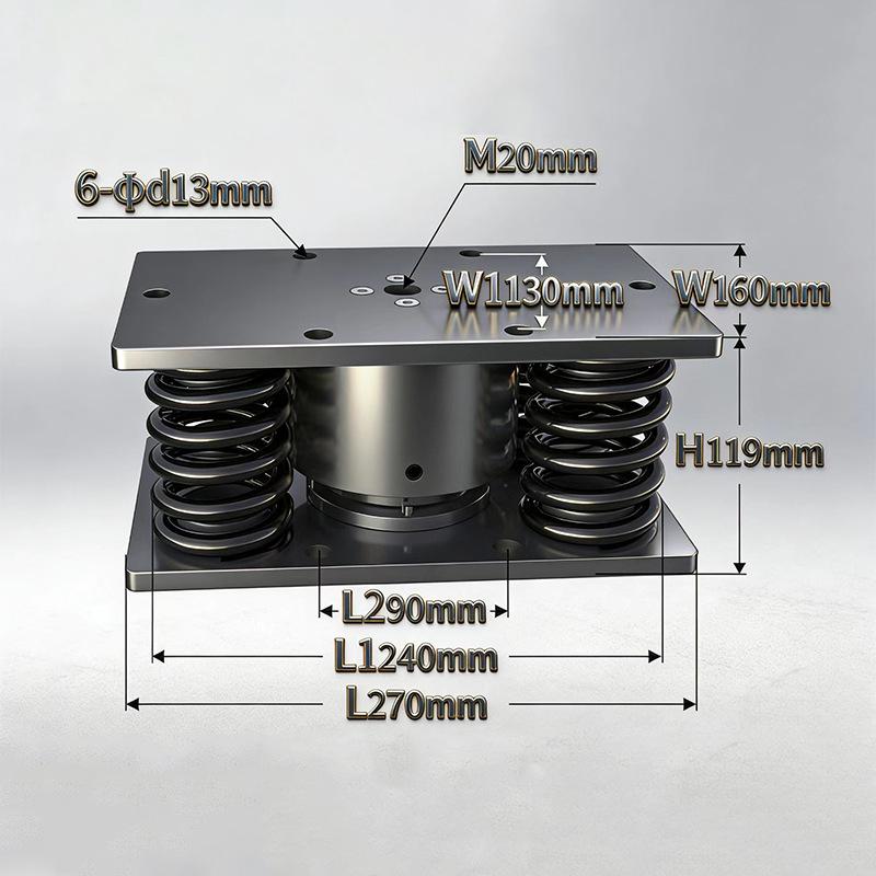 Damping Spring Shock Absorber for Fans, Water Pumps, Generators, Chillers, and Punch Presses