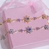Браслет подсолнух Браслет солнце с блестящим цирконием Праздничный подарок для путешествий Отпускной аксессуар Необходимый модный аксессуар для выхода