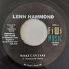 7-дюймовая пластинка ЛЕНН ХАММОНД - Что я могу сказать FIW051 FiWi Music Ямайка Регги, Ска и Даб Б/У