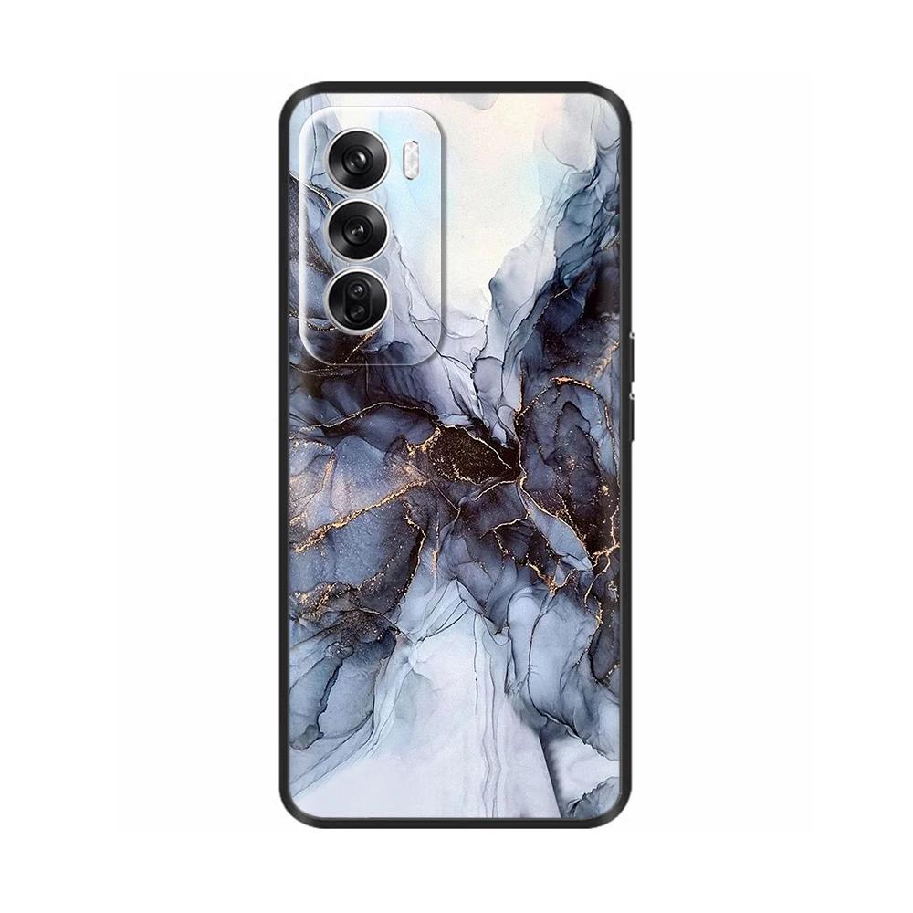 Чехол для OPPO Reno 12 5G Новый модный окрашенный чехол Силиконовый мягкий ТПУ чехлы для телефона Для OPPO Reno 12 Pro 5G Корпус reno12 Pro Fundas