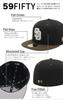 NEW ERA Cap 59FIFTY MLB ONSPOTZ Exclusive San Diego Padres Black Walnut 7 59Fifty Color Black Moss 1/8 2-Tone