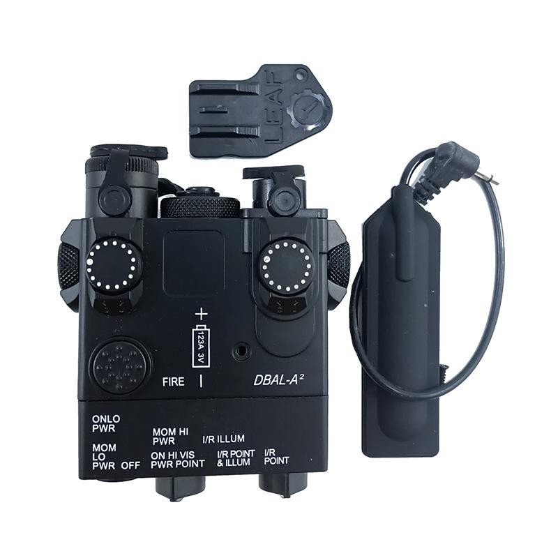 OGL PEQ15 Tactical Battery Box with Green Laser & Infrared Flashlight