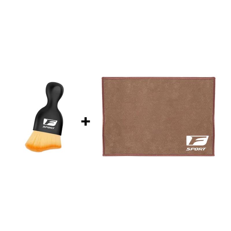 HZN3 Car Interior Cleaning Tools Microfiber Wash Towels Cleaning Brush For Lexus F SPORT ES RX NX LS UX LM LX GX LC RZ IS CT GS RC HS