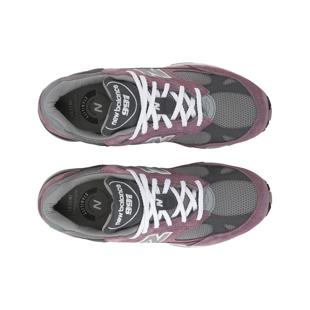 New Balance 991 Сделано в Англии Wistful Mauve Мужские кроссовки Розовый сплав Дымчатый жемчуг M991PGG