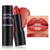 Fine Shimmering Pearlescent Lipstick Velvet Highly Pigmented Dazzling Lipstick Non-stick Cups Easy To Color Lip&Cheek Dual-use