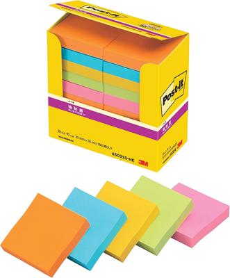 Липкий сильный клейкий неоновый 50 x 50 90 листов x 20 Заметки Post-it, заметки, цветной, мм, книги, 6502SS-NE