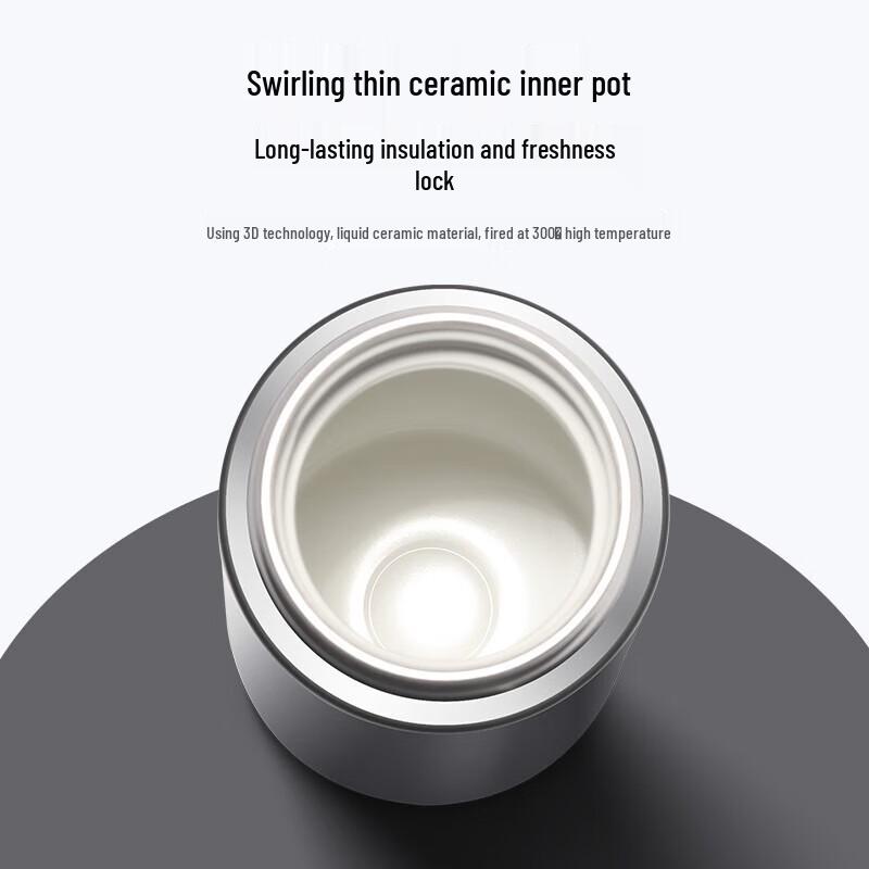 Temeike Ceramic Lined Insulated Tumbler with Titanium Lid