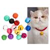 4Pcs Candy Colors Pet Colorful Bell Accessory DIY Keychain Pendants Accessories Metal Bells  Pet