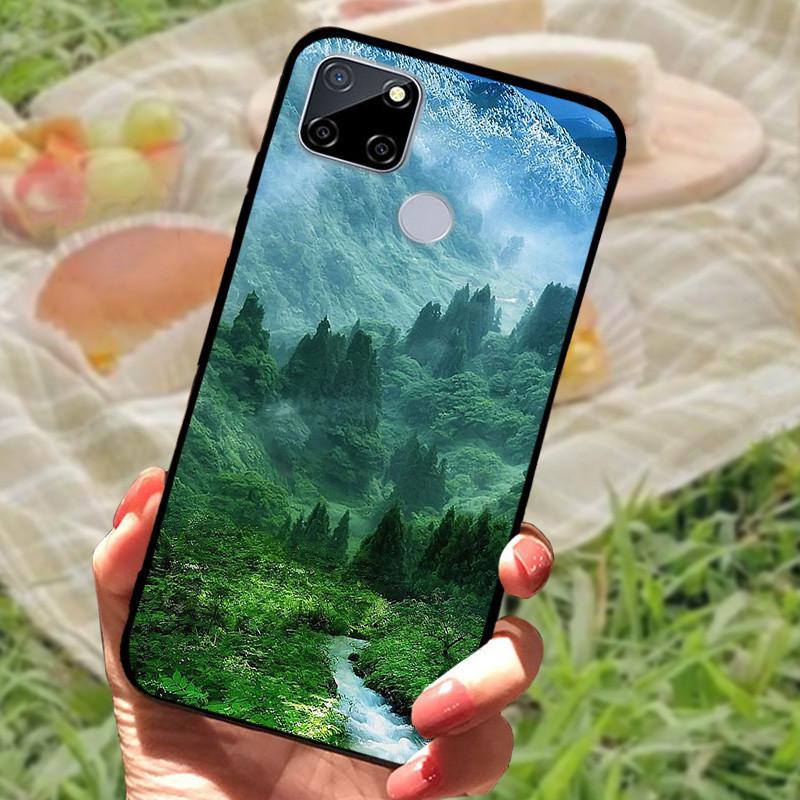 Чехол для OPPO Realme C21Y Мраморная Мода Мягкий Силиконовый Чехол для Realme C21 C25 C25s Чехлы для Телефона Защитный Realmi C 21 Y Capa