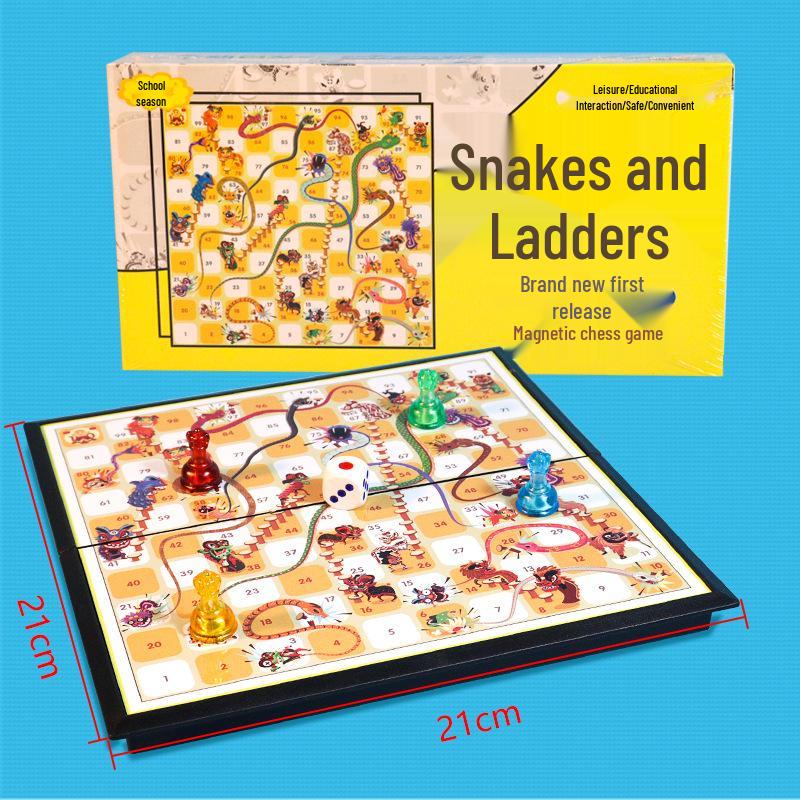 Магнитный шахматный набор «Все в одном»: Игра «Летающие шашки», Гомоку, Го, Сянцы, Доу Шоу Ци, Шашки, Военные шашки - Детская развивающая игрушка