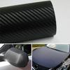 Car Styling 3D Carbon Fiber Vinyl Film High Glossy Warp Motorcycle Car Waterproof Stickers Accessori