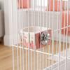 Large Capacity Ceramic Hamster Food Bowl Fixed Bowl Automatic Feeder Hangable Food Bowl  Small Pets