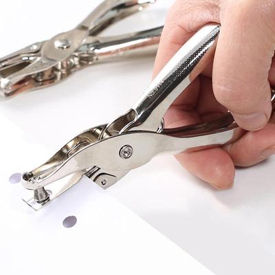 3/6 мм Ручной однодырокол для скрапбукинга, серьги, ожерелья, карточки, школьные канцелярские товары, офисные принадлежности, металлический дырокол