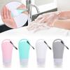 Мытье рук Многоразовый Крючок Силиконовая Бутылка Розлив Трубка Пустые Бутылки Контейнер для Выдавливания