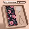 Чехол-картина маслом с цветочным принтом для Samsung S26 Ultra S25 FE S24 S24 Plus A57 A37 A17 A56 A36 A16 A55 A35 A15 A54 5G Гибридный Магнитный Матовый Чехол