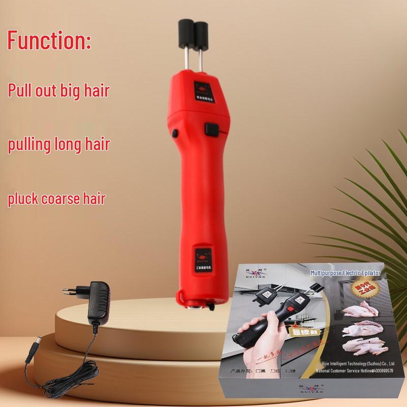 Автоматическая машина для ощипывания птицы с литиевой батареей: Электрическая машинка для удаления перьев у курицы, утки и гуся (Европейский стандарт)