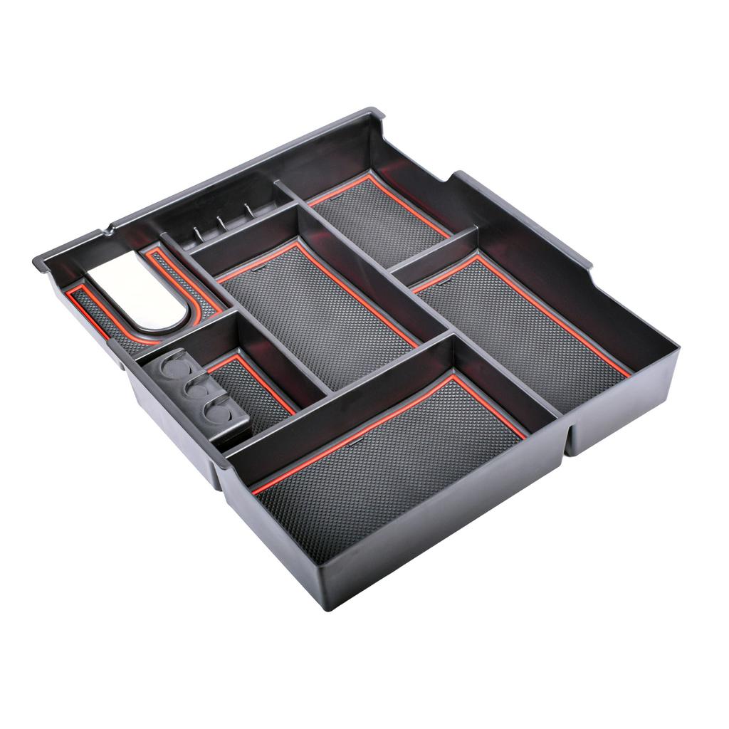 Center Console Organizer Dividers Compatible with Toyota Tundra 2014- Accessories, ert Tray Secondary Storage Box