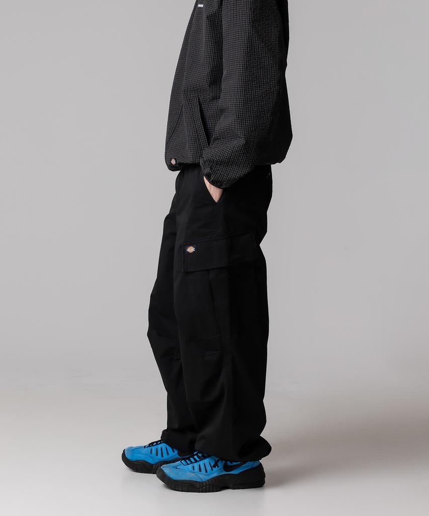 Dickies Стирка Свободный крой Твил Брюки-карго Черный