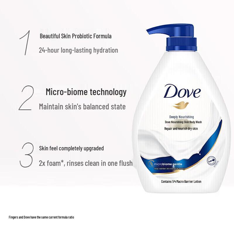 Dove Nourishing Body Wash Twin Pack