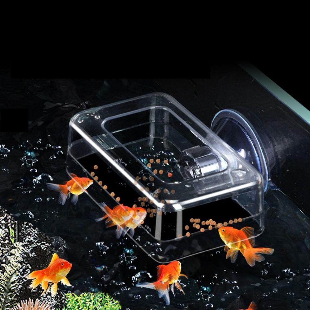 Акриловая акриловая кормушка для аквариумных рыб, прозрачный плавающий поднос для корма для рыб, аквариум