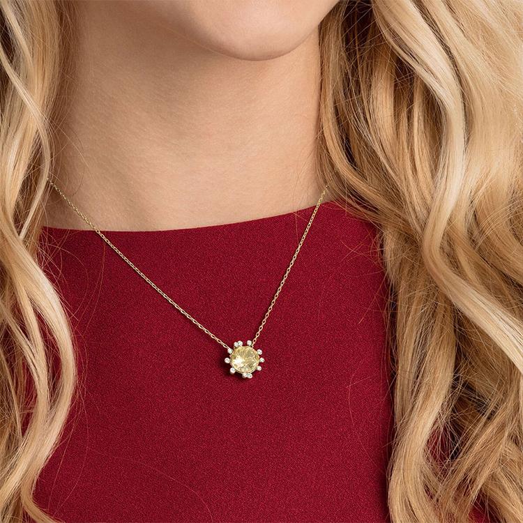 Swarovski Olive Fresh Tone Necklace Women necklace 5460988