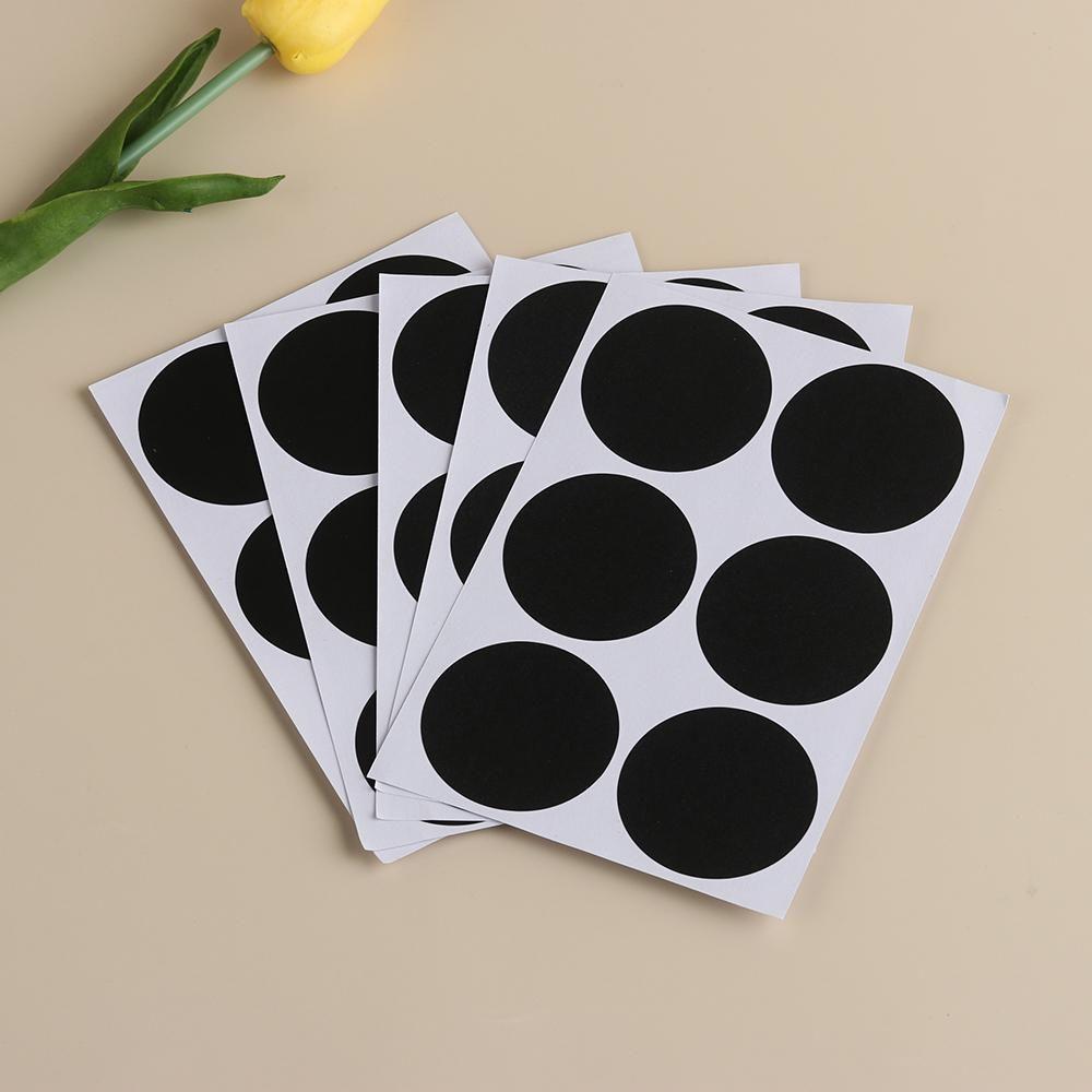 Водонепроницаемая доска для мела, круглая доска для варенья, этикетки для бутылок, этикетки для школьной доски, наклейки