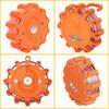 3 Safety LED Flare Disc Emergency Warning Flashing Light Roadside Strobe Beacon