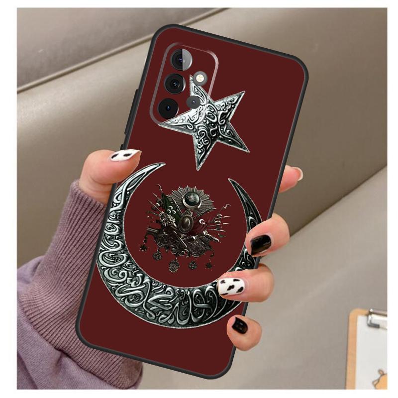 Чехол Турецкий Флаг для Samsung Galaxy A32 A52 A12 A22 A16 A26 A36 A56 A06 A55 A35 A15 A54 A34 A14 A13 A53