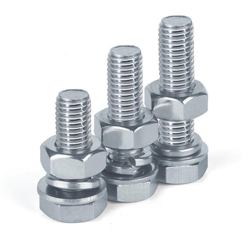 DIAIEN 10.9 Grade Blue-White Zinc Hex Head Bolt Set