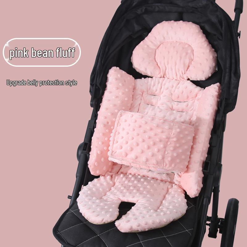 Универсальный хлопковый вкладыш для коляски на осень/зиму