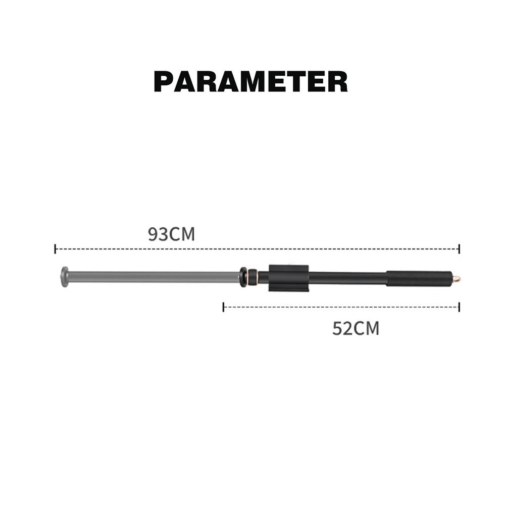 36,6-дюймовая удлинительная штанга-журавль для штатива с быстросъемной площадкой, грузоподъемность 10 кг/22 фунта, 2 регулируемые секции с 1/4