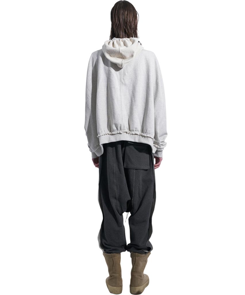 Aseupalageoseu Inside Out Baggy Pants Gray