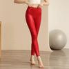 2024 Блестящие штаны для йоги с высокой талией: Знаменитый стиль, приподнятые бедра, популярная спортивная одежда для активного отдыха