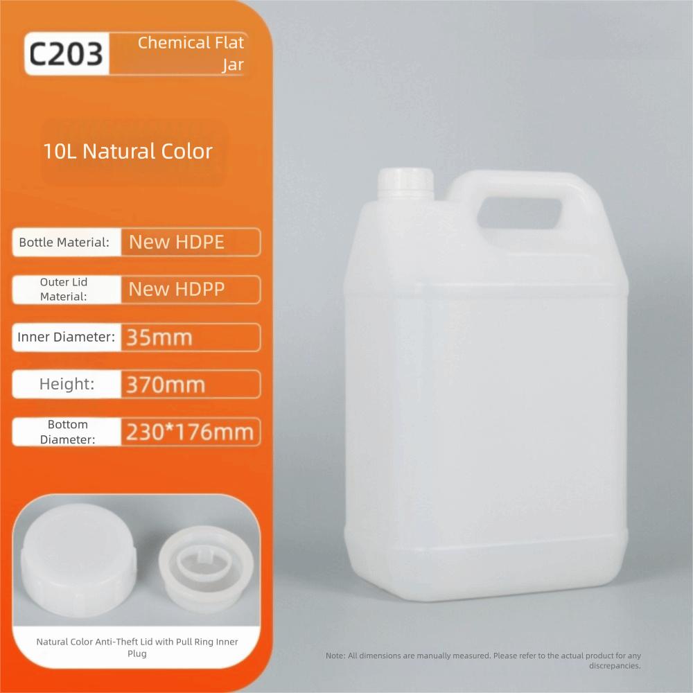 1/2/3/4/5/6/10 л Ведро из ПНД пищевого класса Канистра для масла Многоцелевая пластиковая герметичная бутылка Йогурт