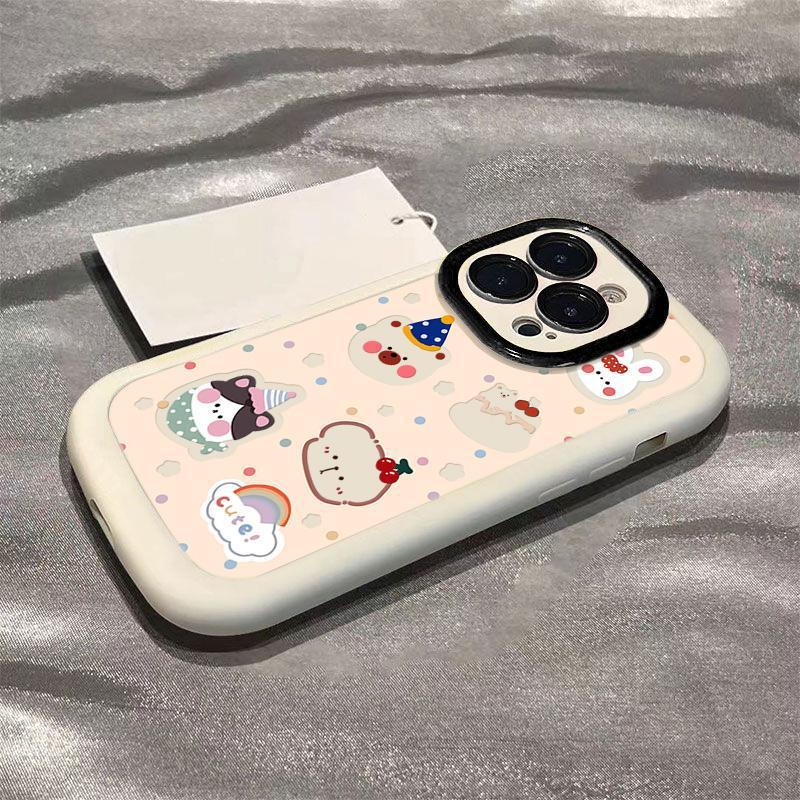 Милый щенок-тортик Подходит для 17 Apple 15 Чехол для мобильного телефона Huawei Mate60oppo Xiaomi 14vivo Honor 10