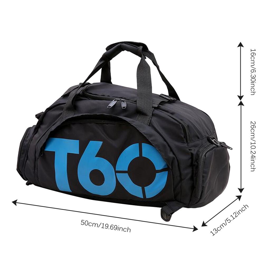 Women Men Gym Bag Backpack Fitness Bags Outdoor Shoulder Bag Large Capacity Travel Bag