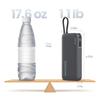 Powerbank 20000mAh USB-A USB-C with built-in USB-C cable 55W - gray