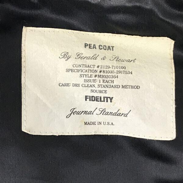 Сделанный в США Дафлкот Fidelity x Journal Standard Темно-синий S Женский(ИСПОЛЬЗОВАЛ)